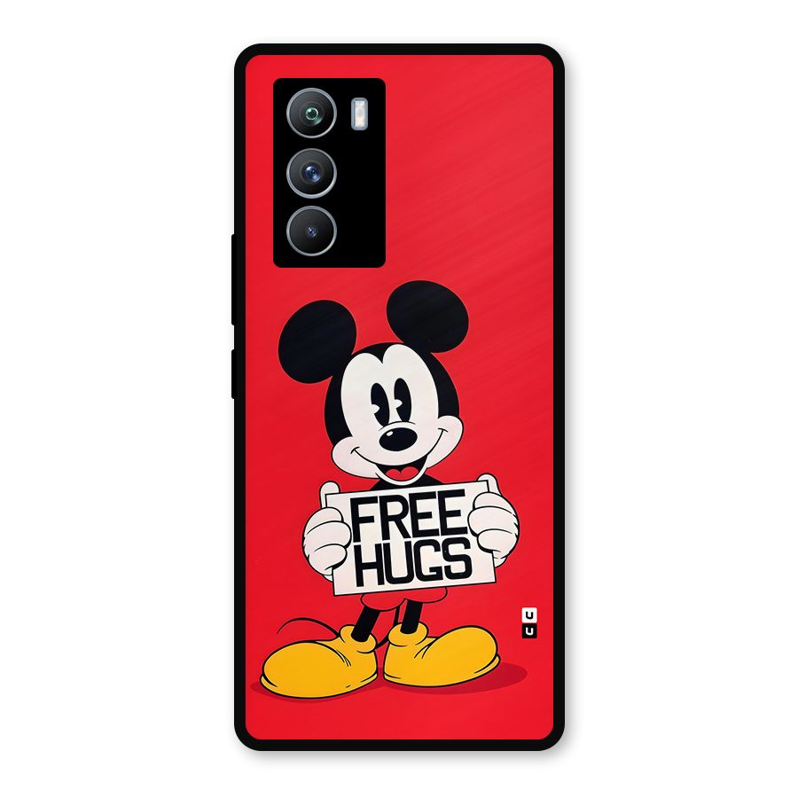 Free Hugs Metal Back Case for iQOO 9 SE