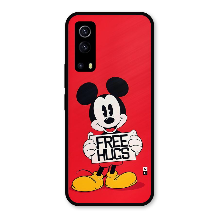 Free Hugs Metal Back Case for iQOO Z3