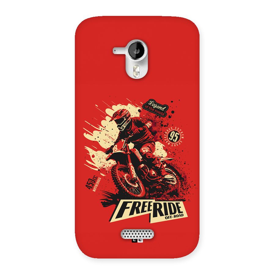 Free Ride Back Case for Canvas HD A116