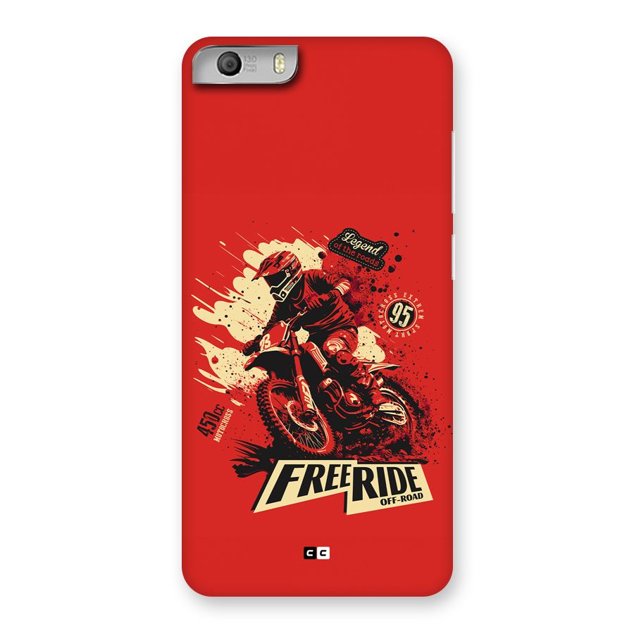 Free Ride Back Case for Canvas Knight 2