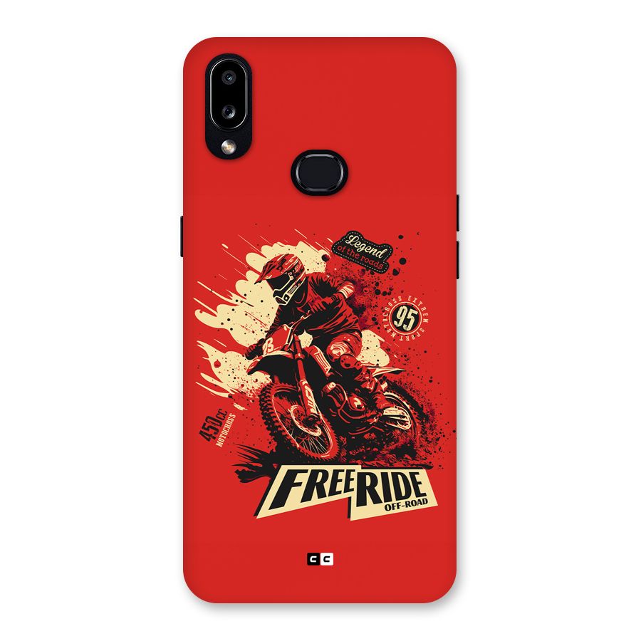Free Ride Back Case for Galaxy A10s