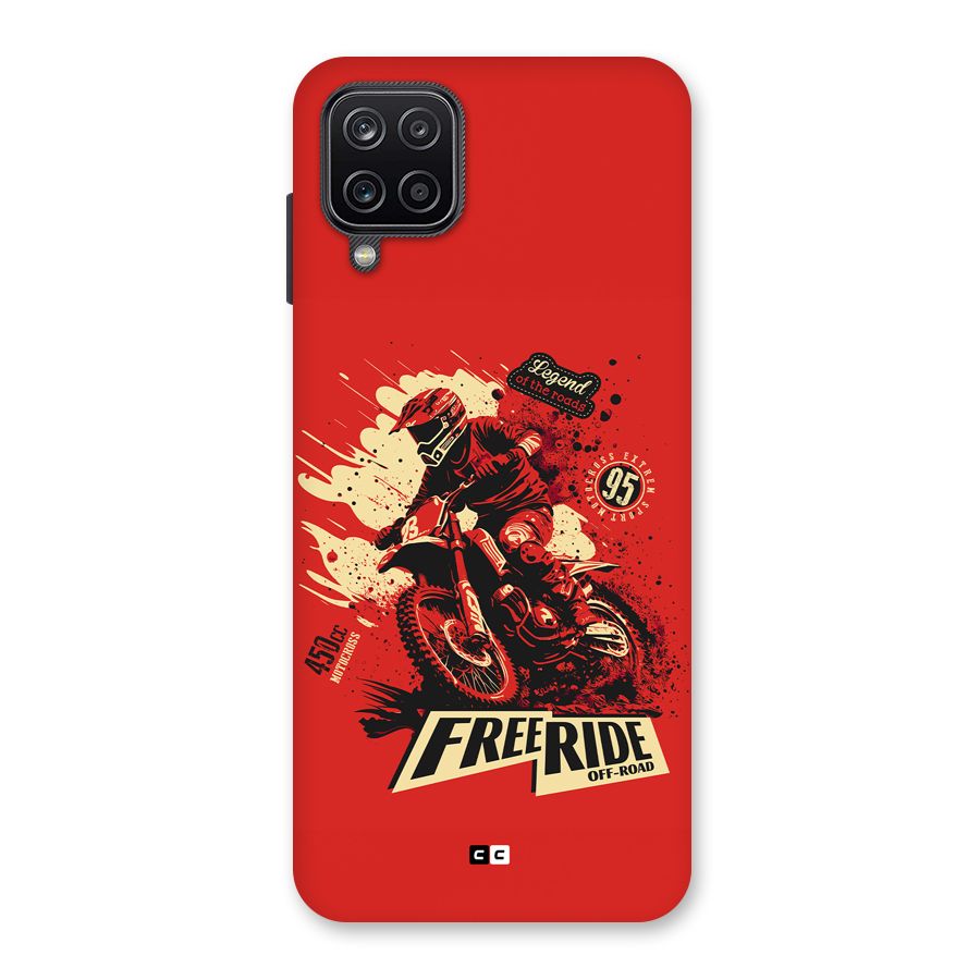 Free Ride Back Case for Galaxy A12