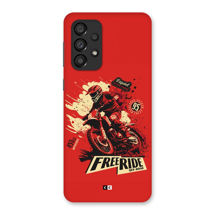 Free Ride Back Case for Galaxy A33 5G