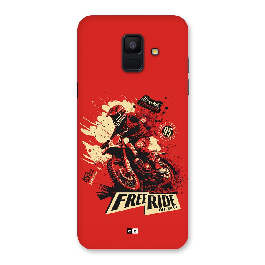 Free Ride Back Case for Galaxy A6 (2018)