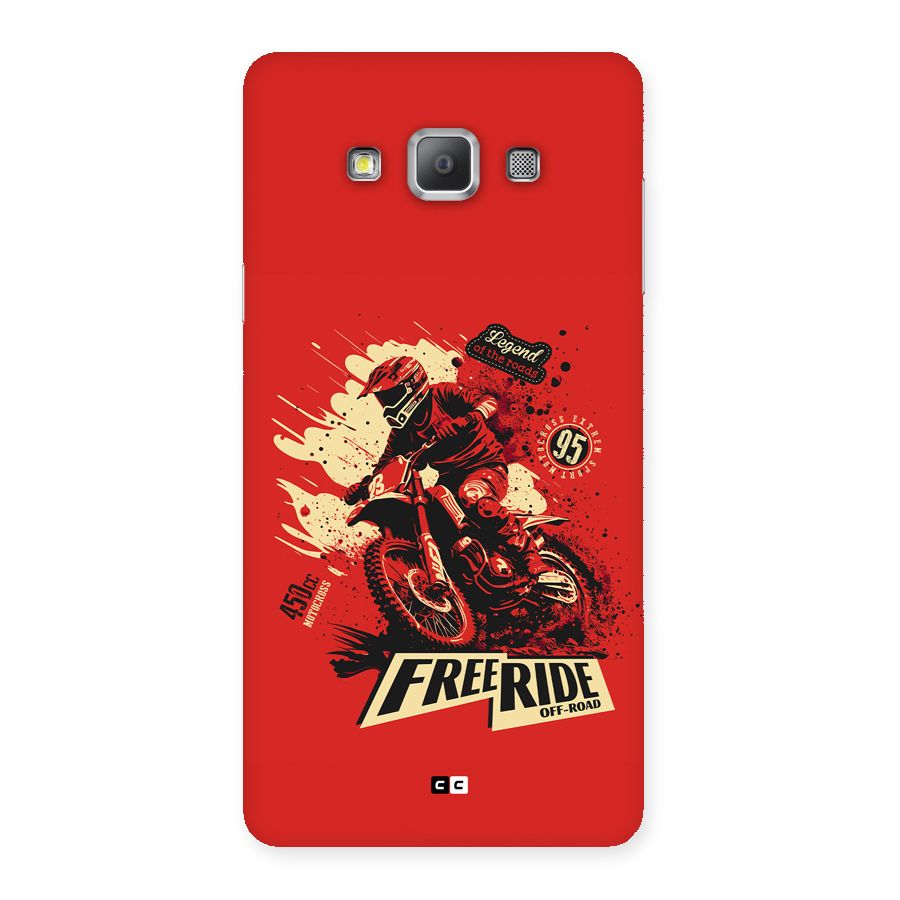 Free Ride Back Case for Galaxy A7