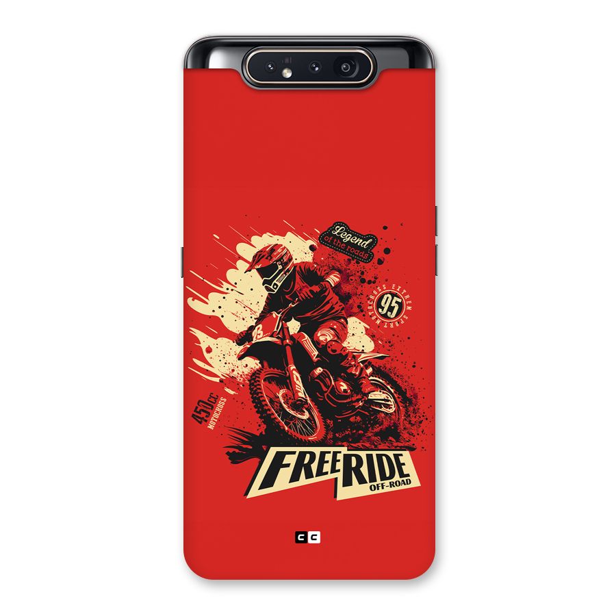 Free Ride Back Case for Galaxy A80