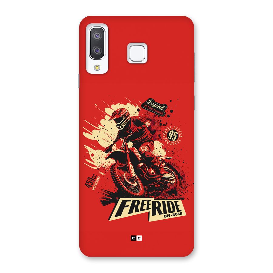 Free Ride Back Case for Galaxy A8 Star