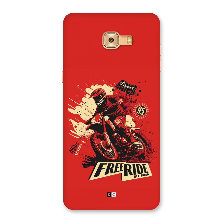Free Ride Back Case for Galaxy C9 Pro