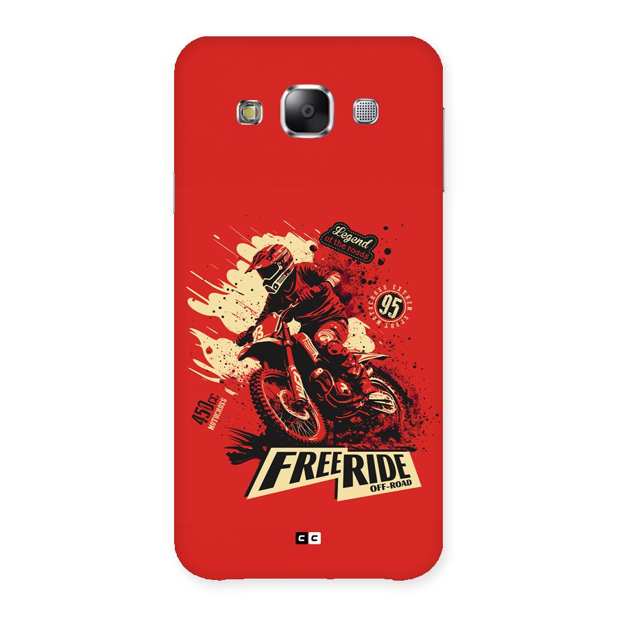 Free Ride Back Case for Galaxy E5