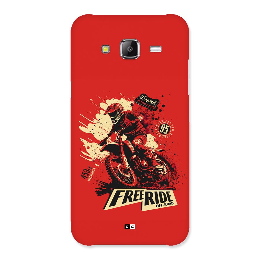 Free Ride Back Case for Galaxy J2 Prime