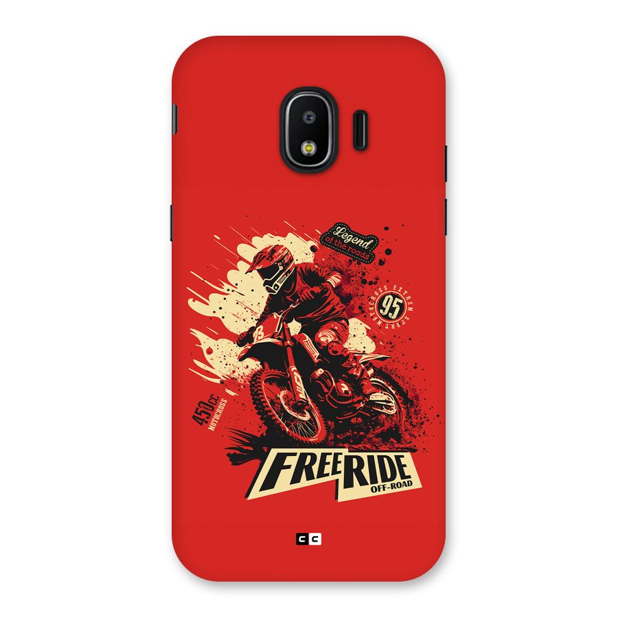 Free Ride Back Case for Galaxy J2 Pro 2018