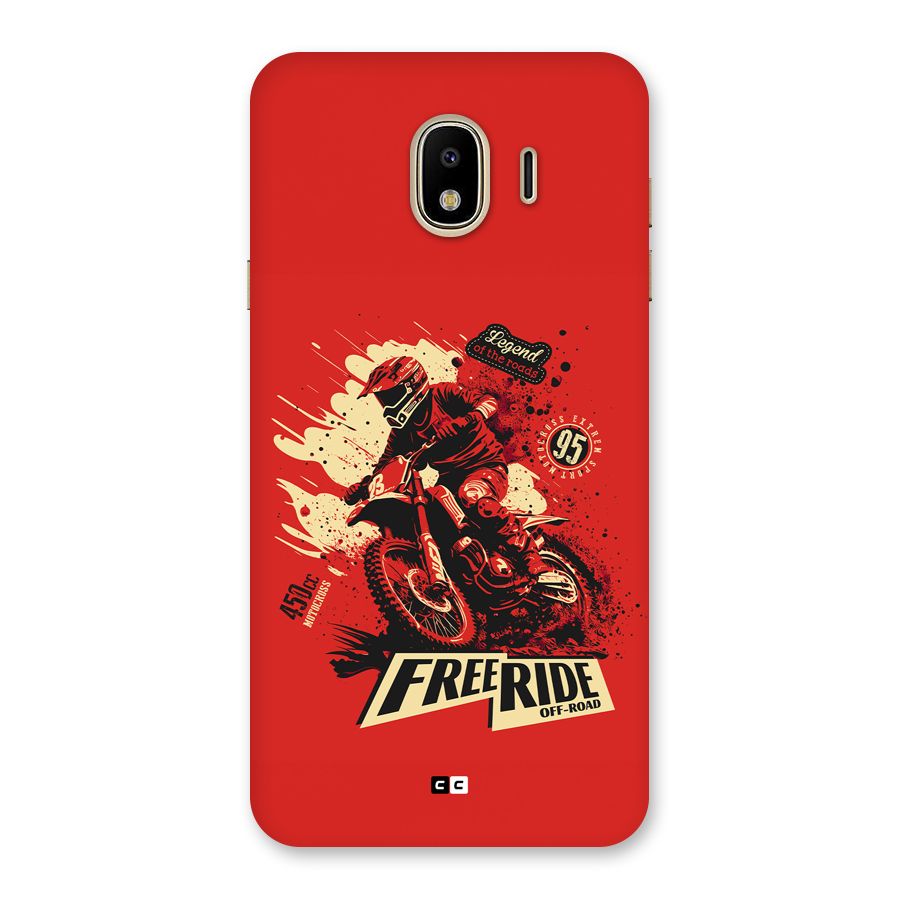 Free Ride Back Case for Galaxy J4