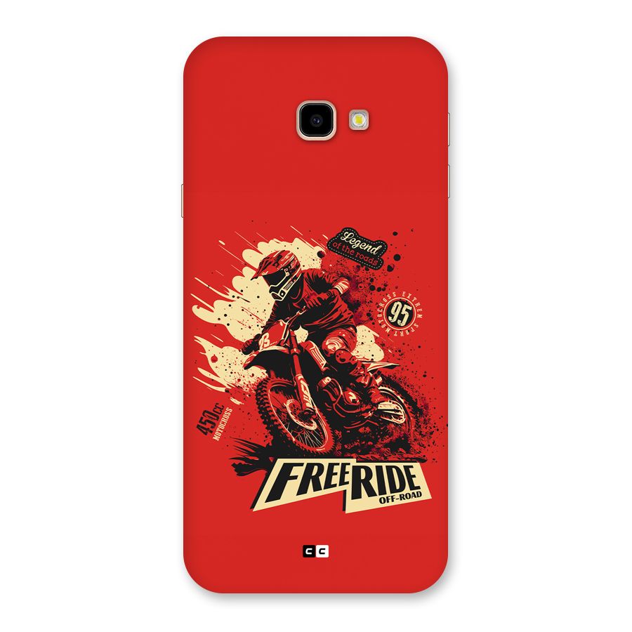 Free Ride Back Case for Galaxy J4 Plus