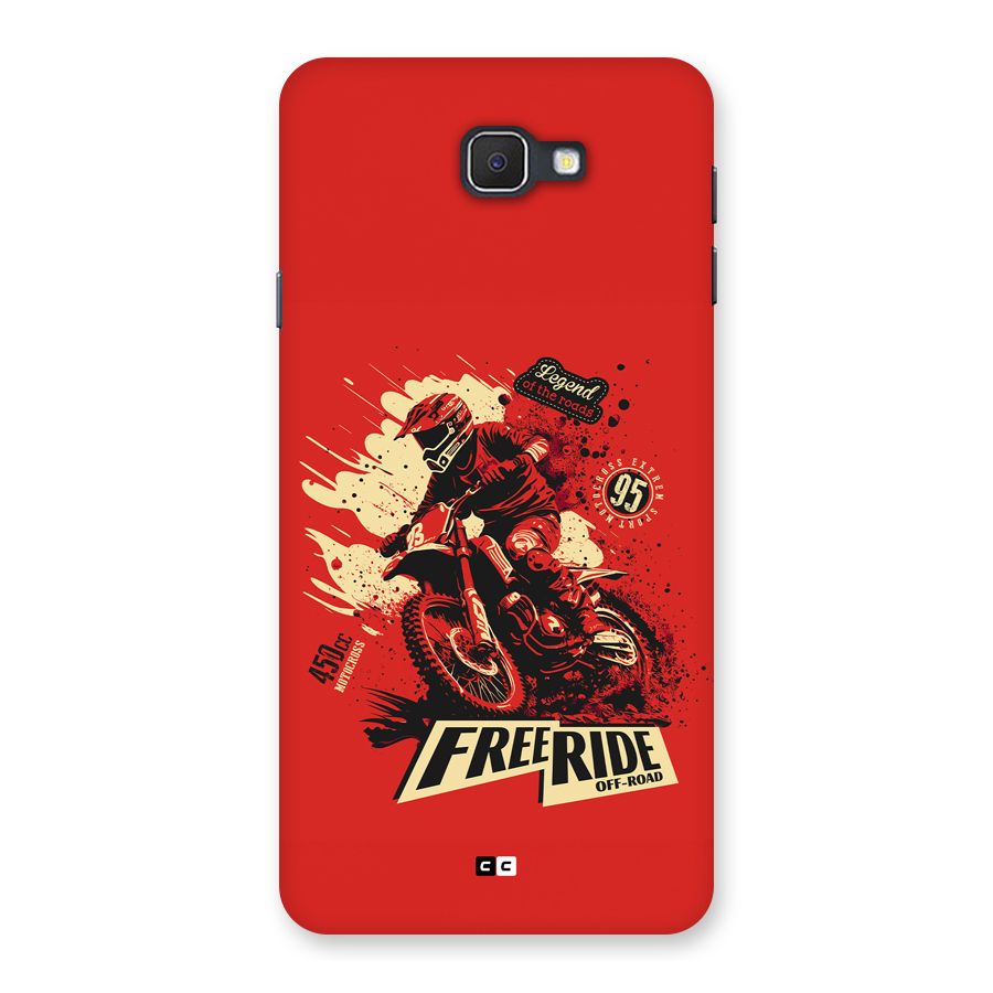 Free Ride Back Case for Galaxy J7 Prime