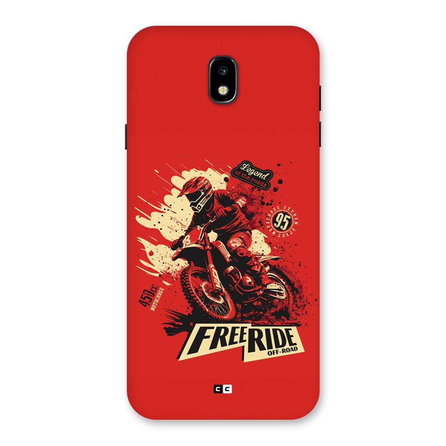 Free Ride Back Case for Galaxy J7 Pro