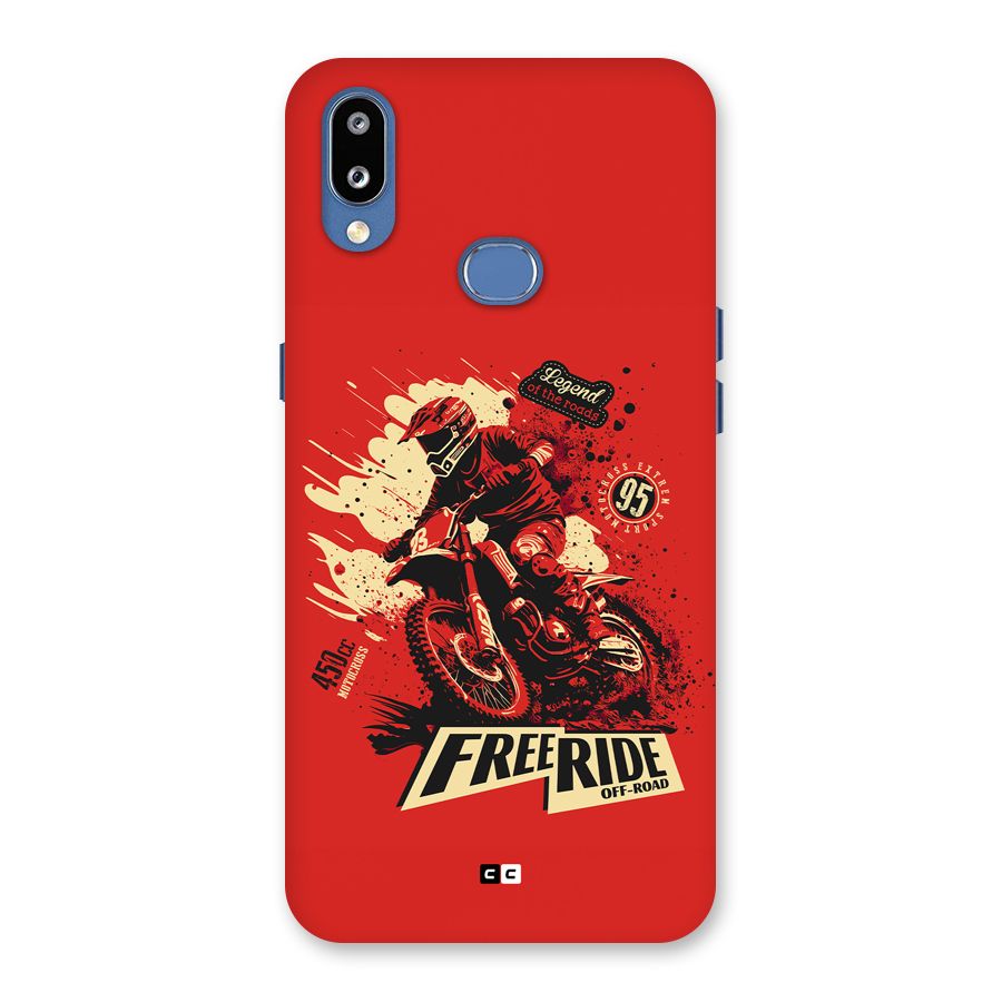 Free Ride Back Case for Galaxy M01s