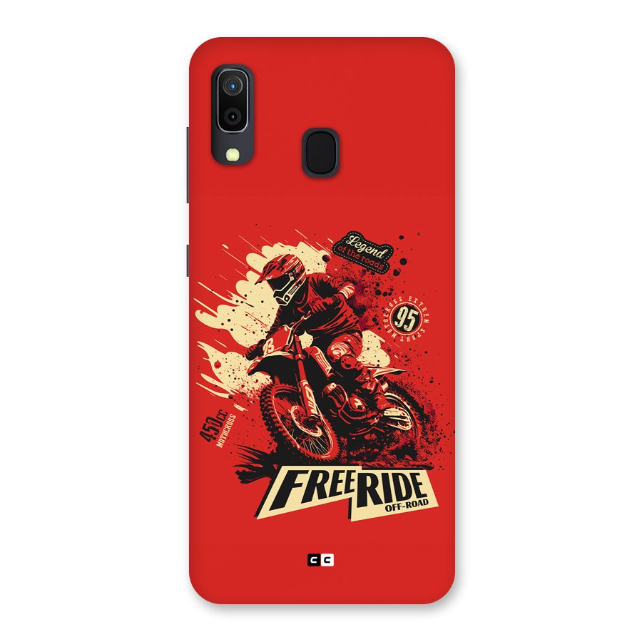 Free Ride Back Case for Galaxy M10s