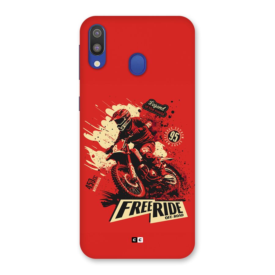 Free Ride Back Case for Galaxy M20