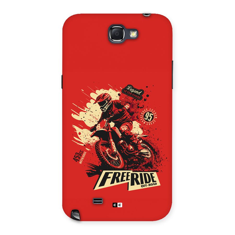 Free Ride Back Case for Galaxy Note 2
