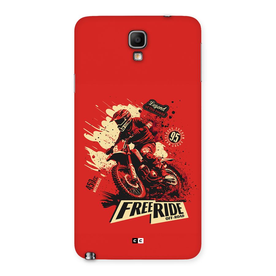 Free Ride Back Case for Galaxy Note 3 Neo
