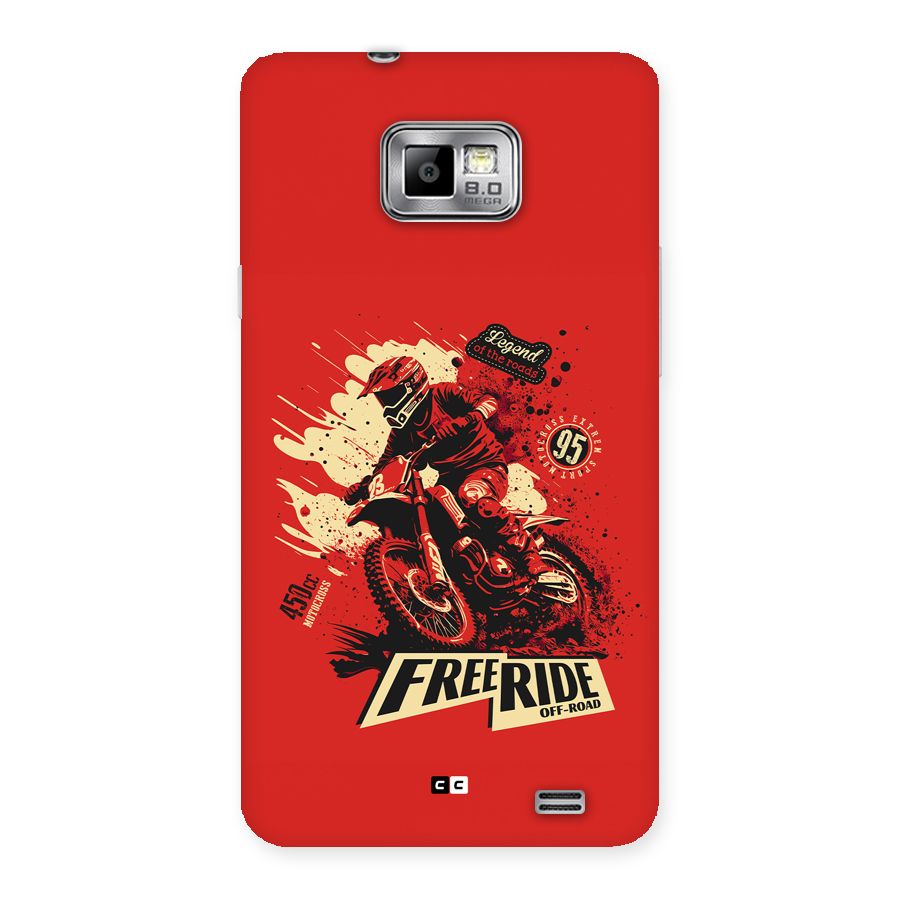 Free Ride Back Case for Galaxy S2