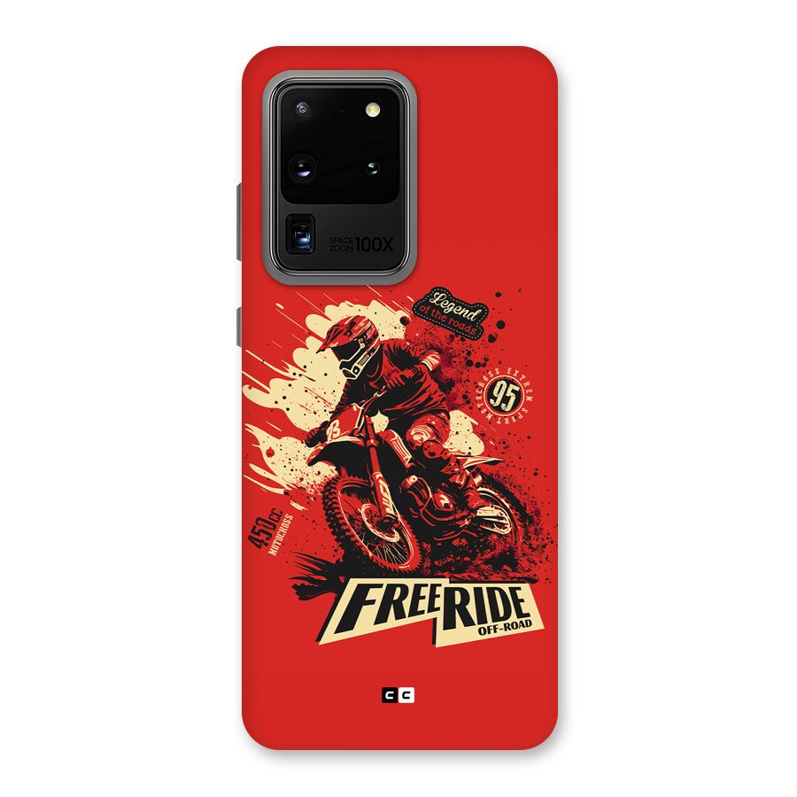 Free Ride Back Case for Galaxy S20 Ultra