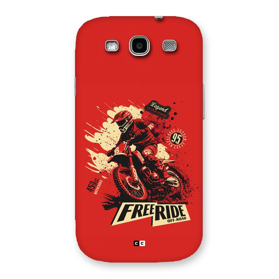 Free Ride Back Case for Galaxy S3