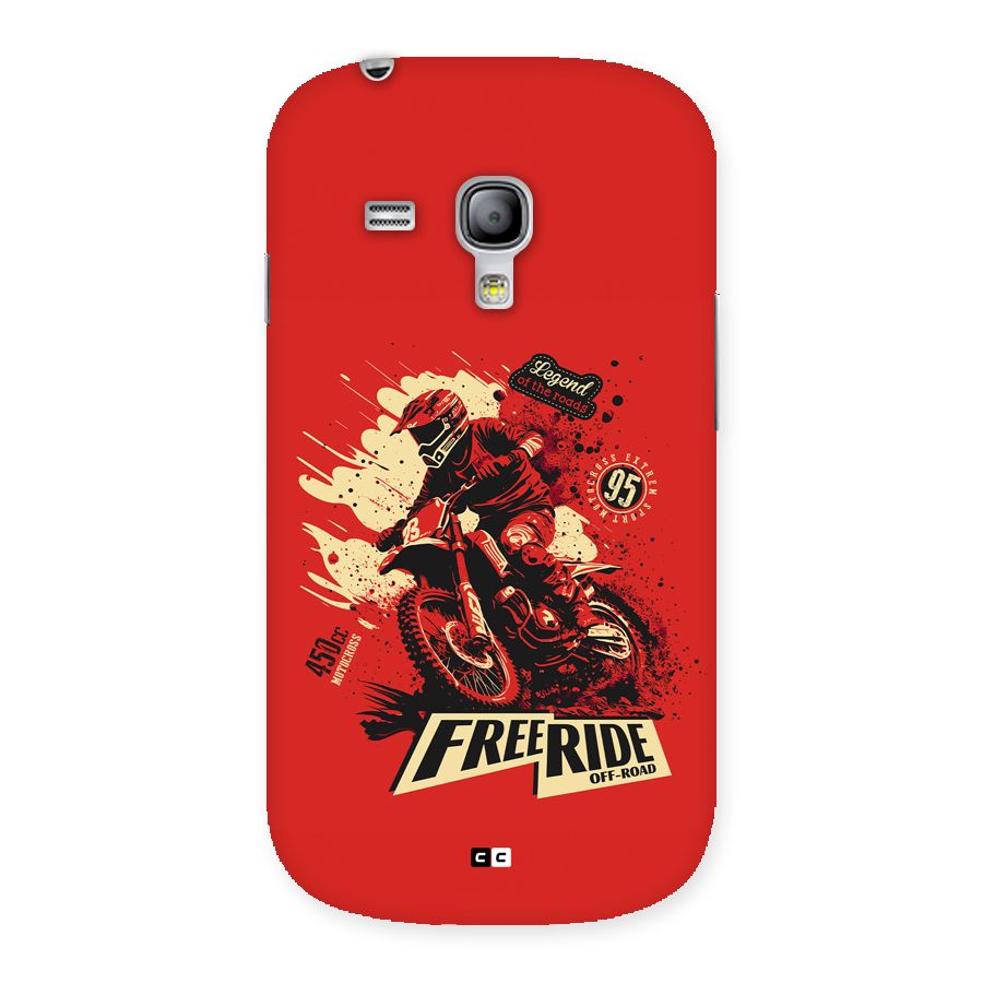 Free Ride Back Case for Galaxy S3 Mini