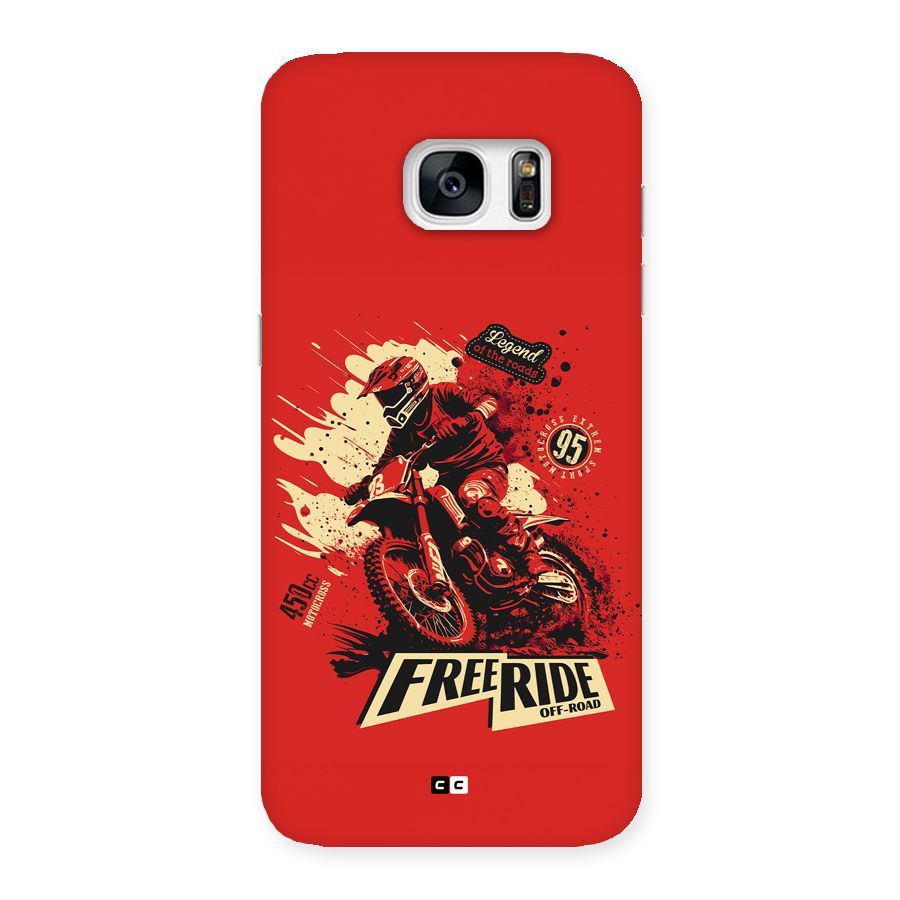 Free Ride Back Case for Galaxy S7 Edge