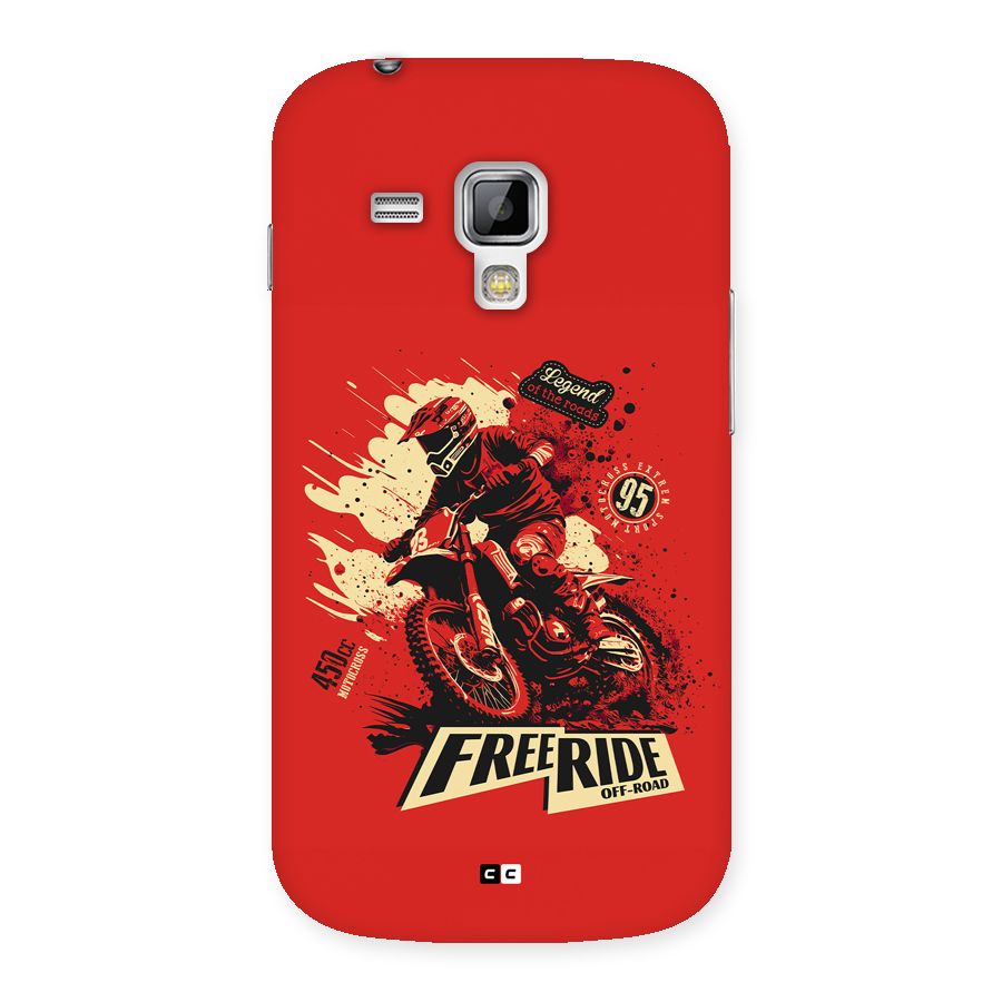 Free Ride Back Case for Galaxy S Duos