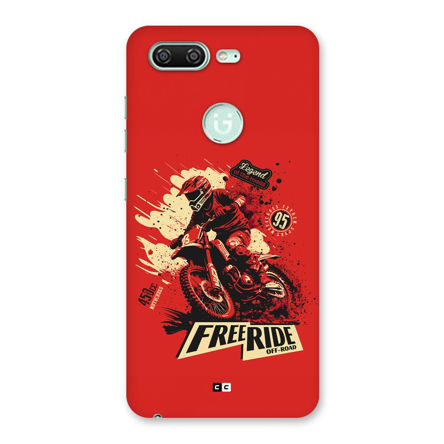Free Ride Back Case for Gionee S10
