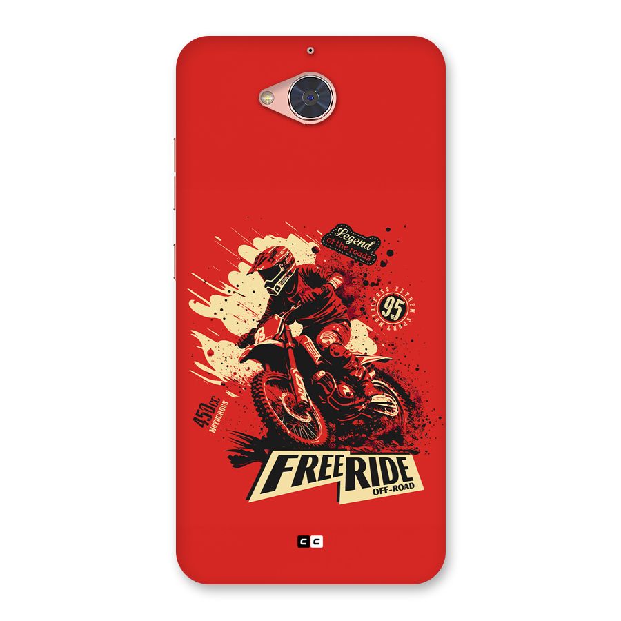 Free Ride Back Case for Gionee S6 Pro