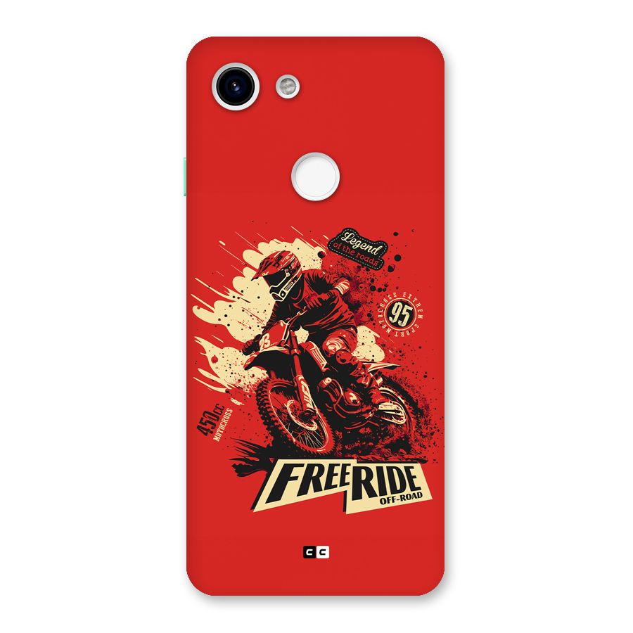 Free Ride Back Case for Google Pixel 3