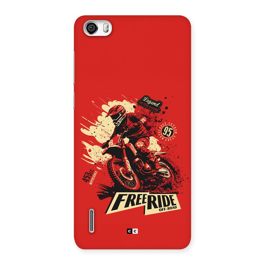 Free Ride Back Case for Honor 6