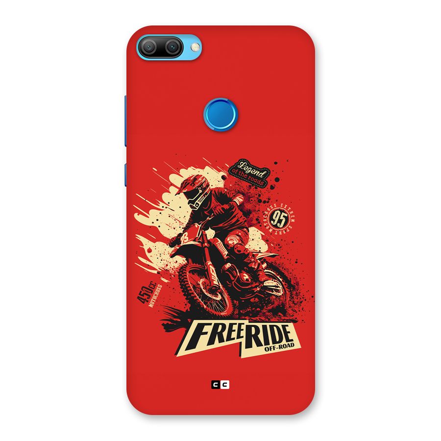 Free Ride Back Case for Honor 9N