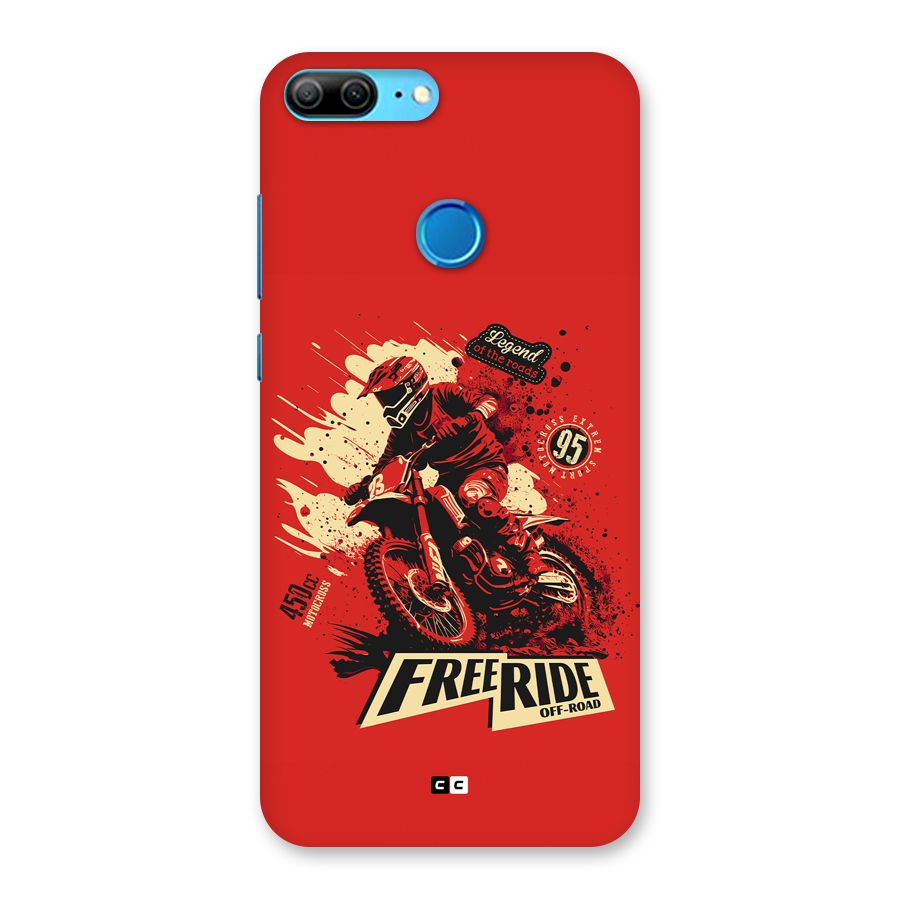 Free Ride Back Case for Honor 9 Lite