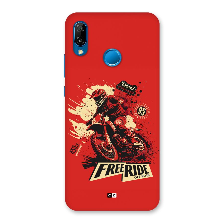 Free Ride Back Case for Huawei P20 Lite
