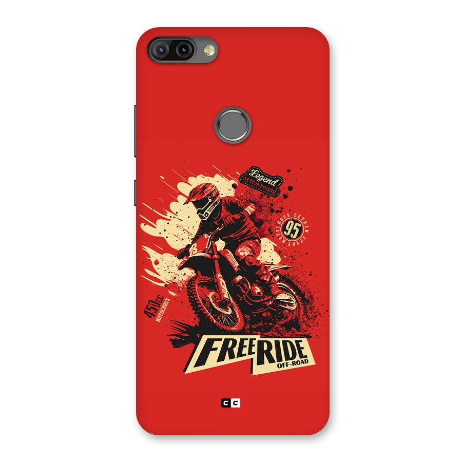 Free Ride Back Case for Infinix Hot 6 Pro