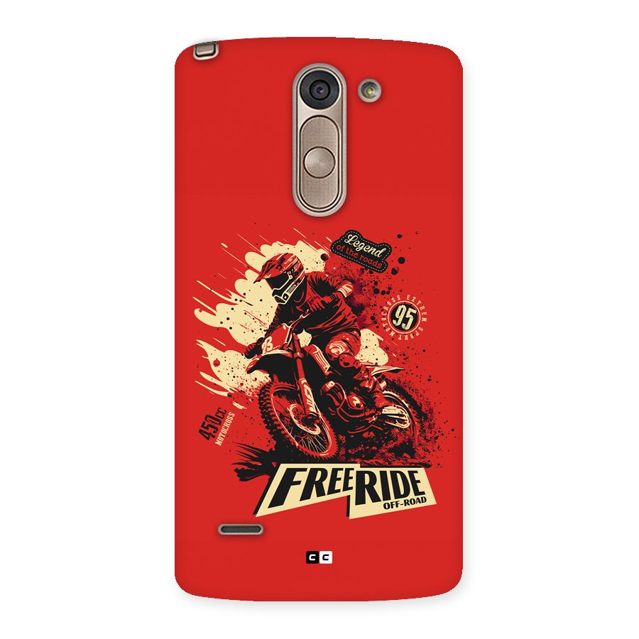 Free Ride Back Case for LG G3 Stylus
