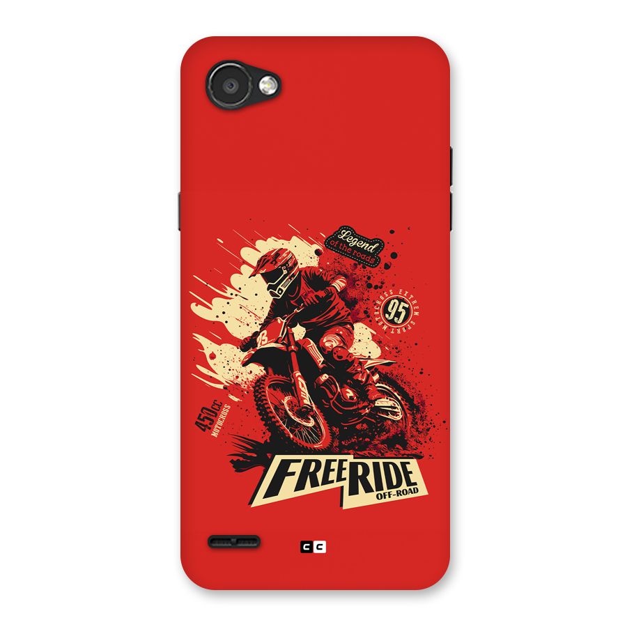 Free Ride Back Case for LG Q6