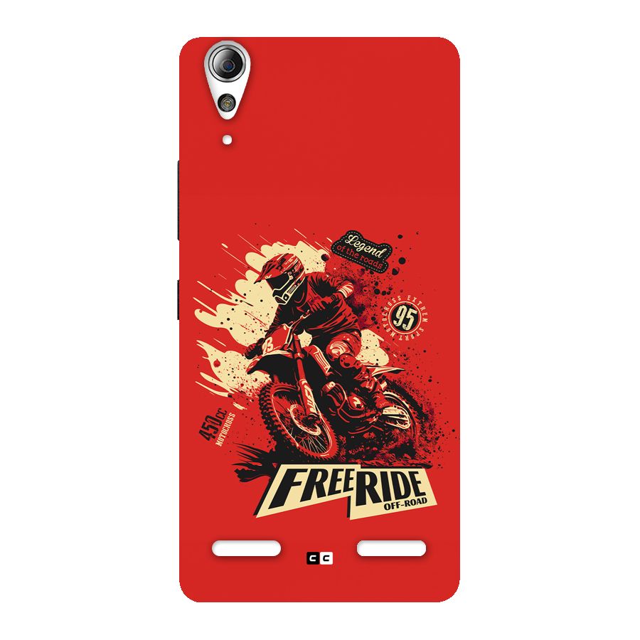 Free Ride Back Case for Lenovo A6000 Plus