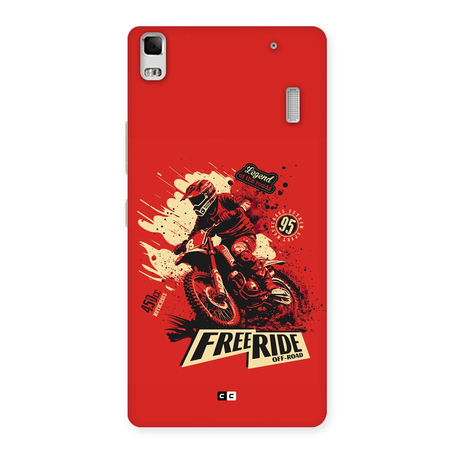 Free Ride Back Case for Lenovo A7000