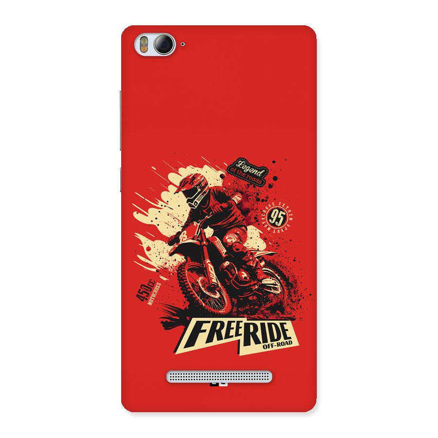 Free Ride Back Case for Mi4i