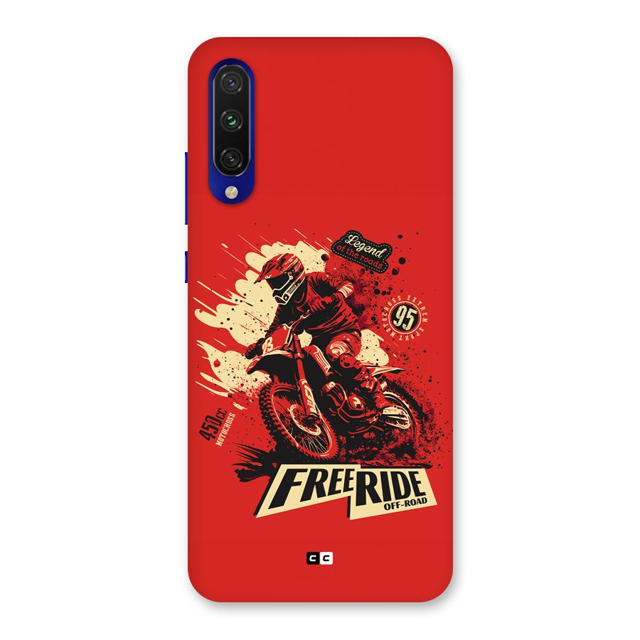 Free Ride Back Case for Mi A3