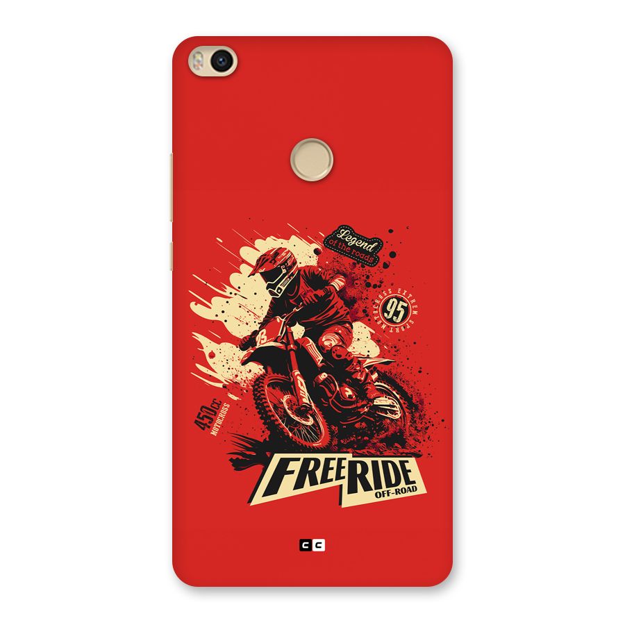 Free Ride Back Case for Mi Max 2
