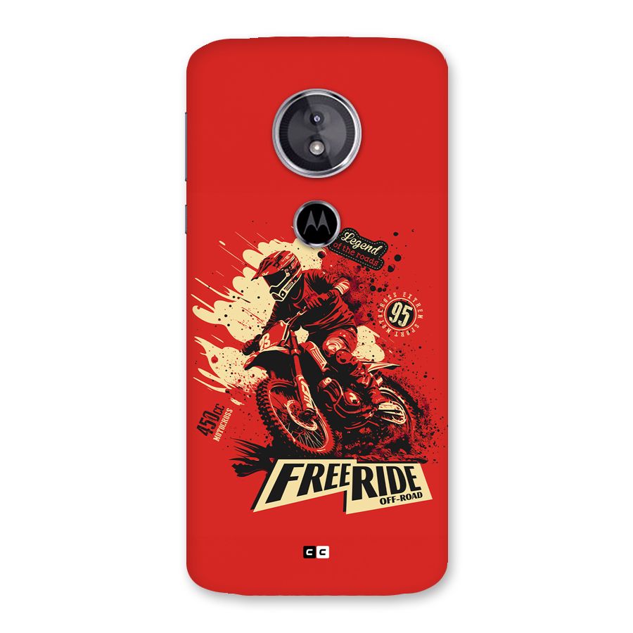 Free Ride Back Case for Moto E5