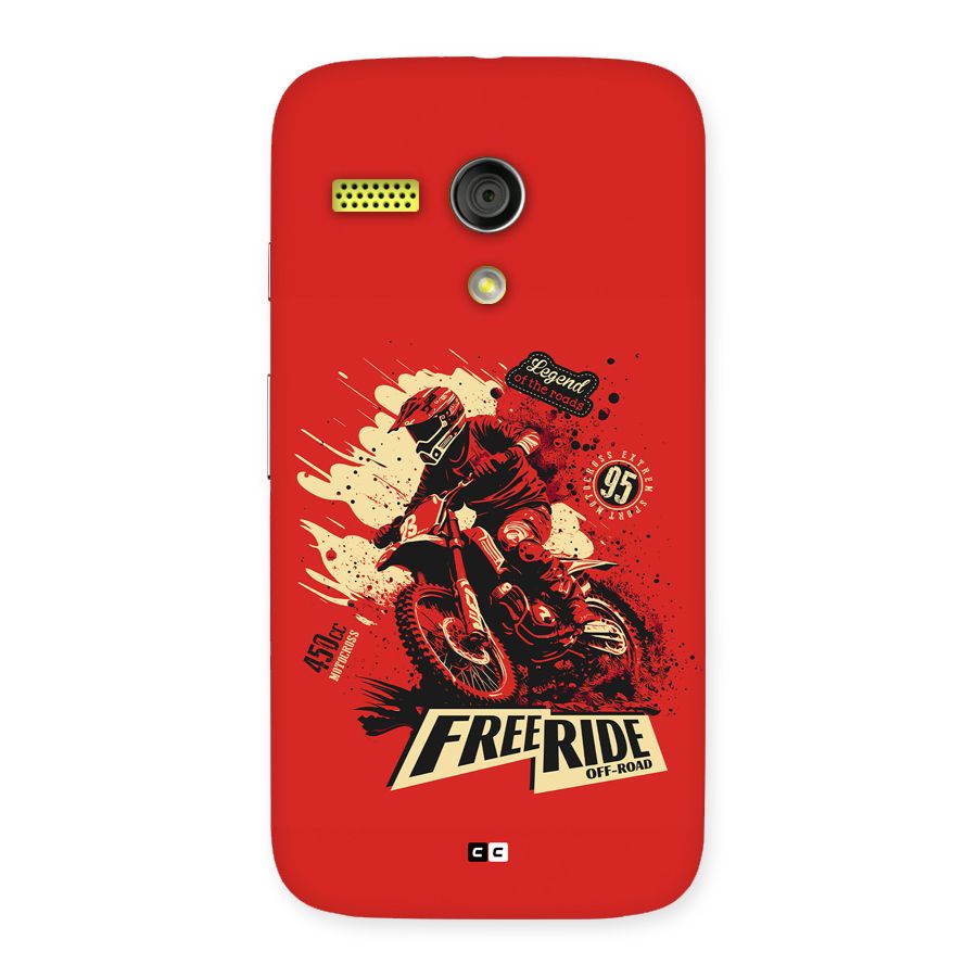 Free Ride Back Case for Moto G