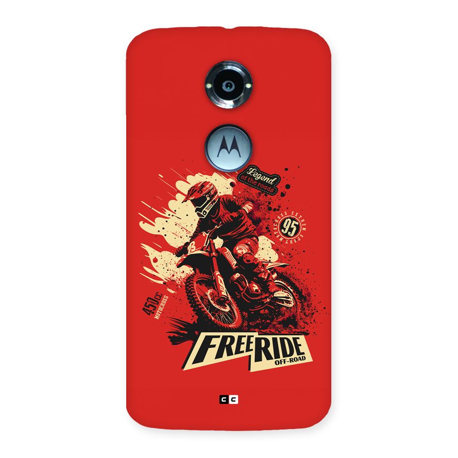 Free Ride Back Case for Moto X2