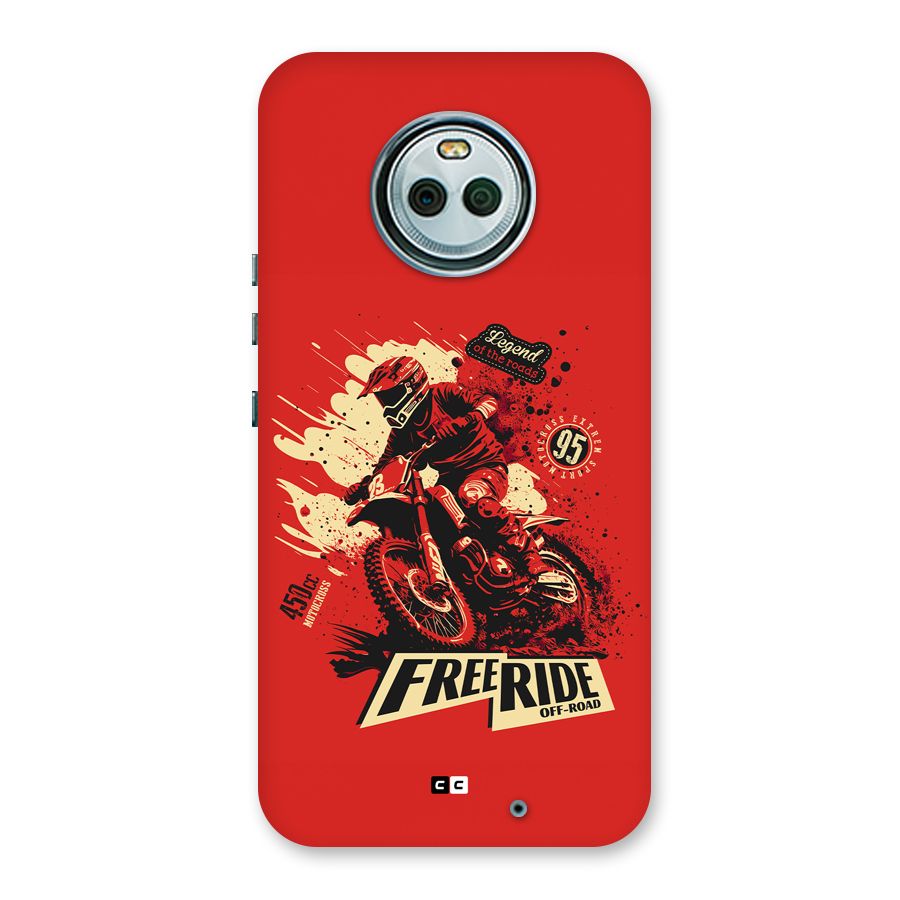Free Ride Back Case for Moto X4