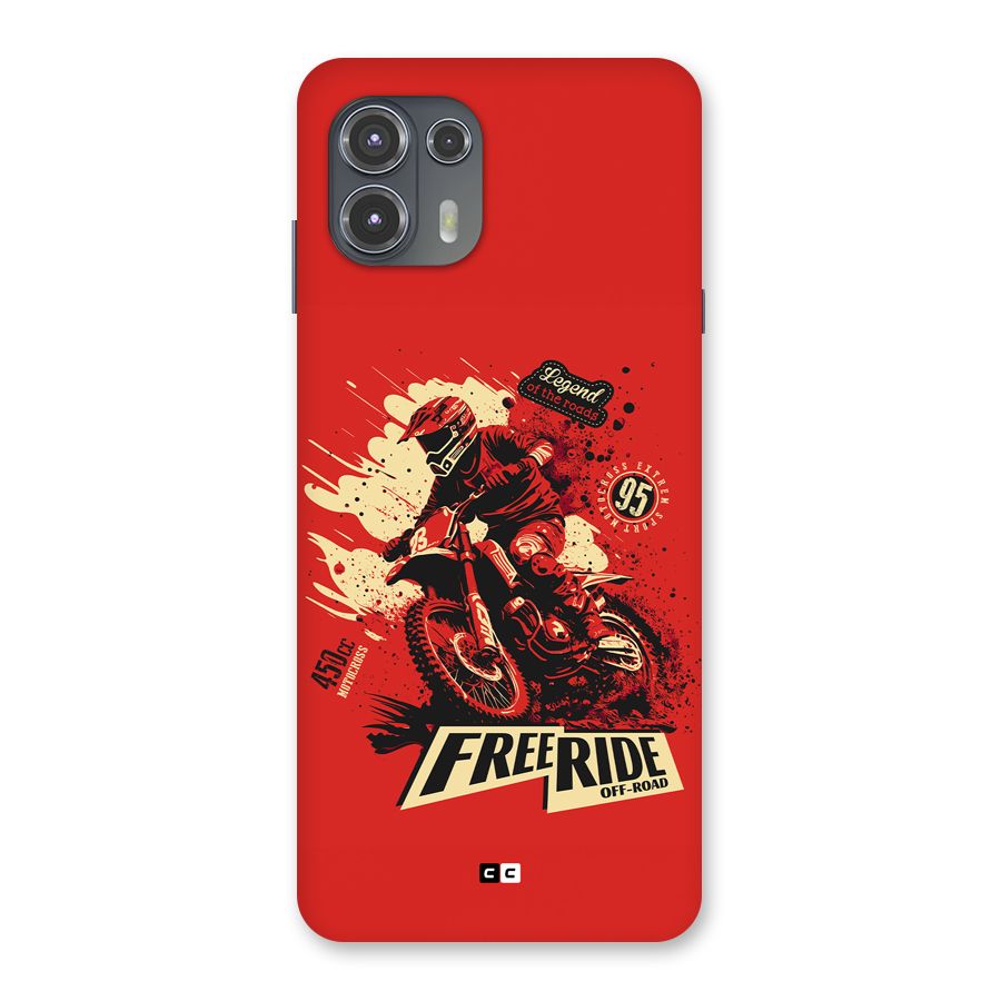 Free Ride Back Case for Motorola Edge 20 Fusion